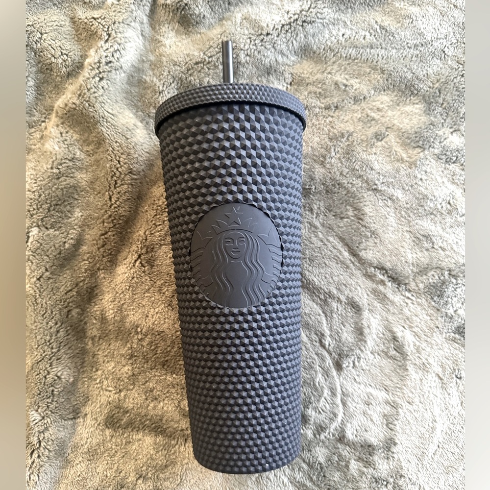 Black Studded 24oz Starbucks Tumbler